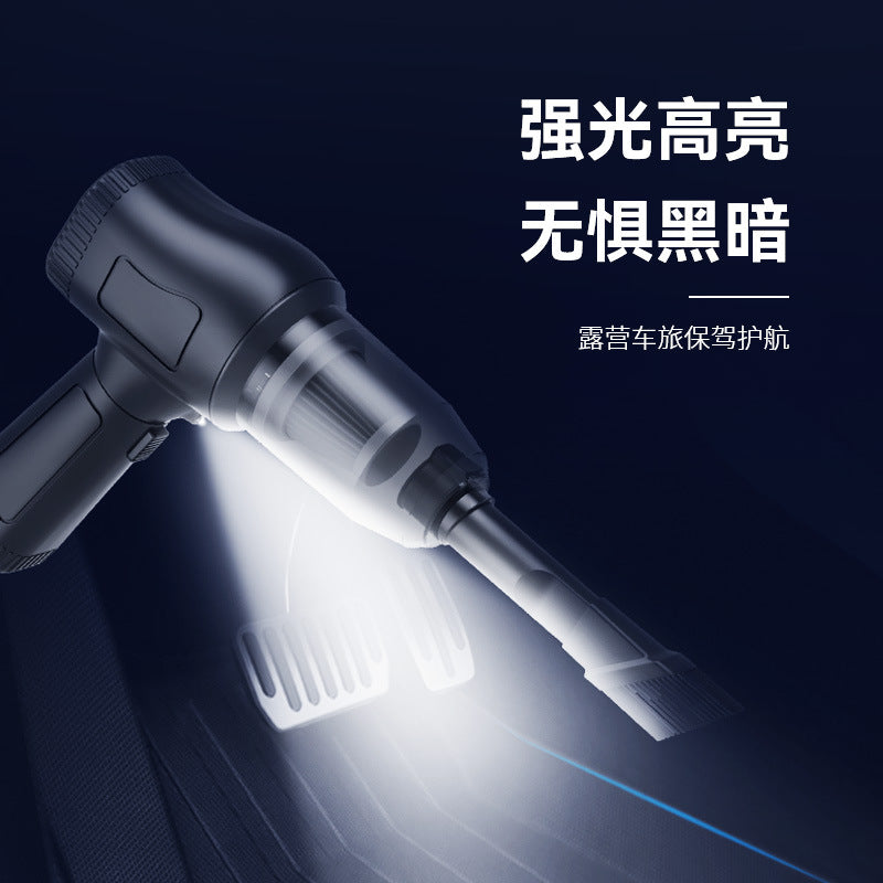 Private Model Wireless Car Vacuum Cleaner Multi-Functional High Suction Household Dust Blower Portable Handheld Vacuum Cleaner