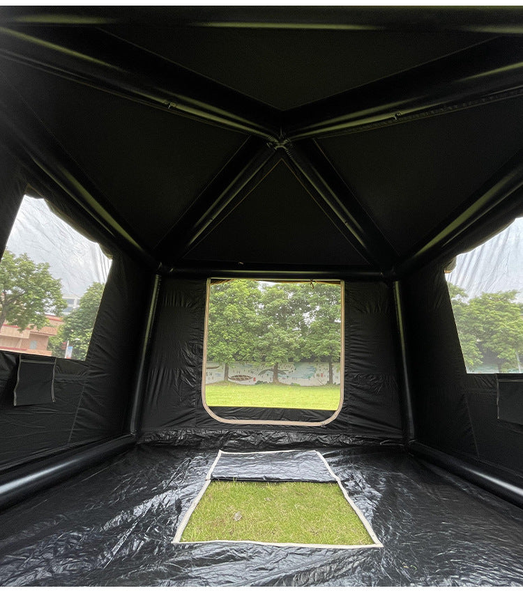 Wholesale Inflatable Tent from Source Factory Middle East Saudi Arabia Tent Black Sunproof Rainproof Automatic Quick Open3*