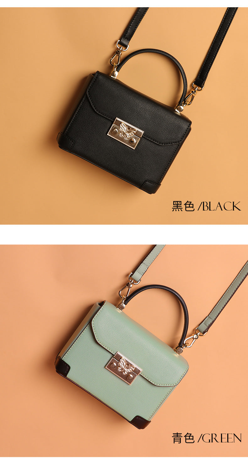 2024New Women's Small Square Bag Fashion Simple Shoulder Crossbody Bag Chain Bag Direct from Manufacturer