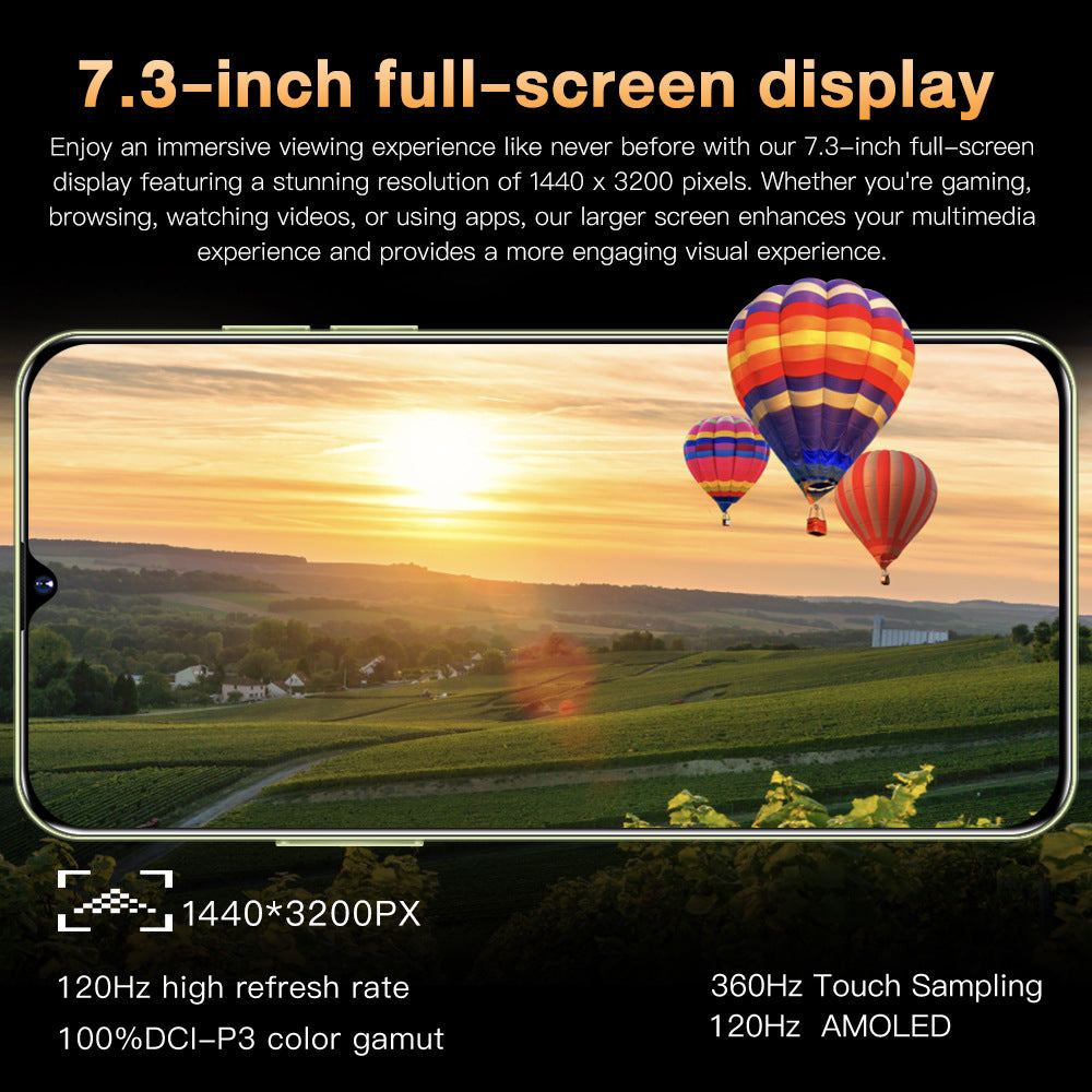 New S23 Ultra 7.3Inch16+1T All-in-One Smart Android Phone(Popular)