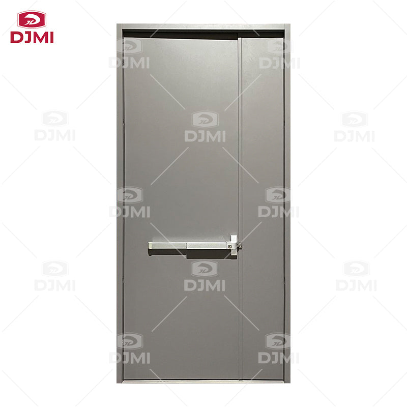 DJMI Custom Modern Fireproof Door Steel Fire Resistant Emergency Escape Doors 30/60/90/120 Minutes Fire Rated Doors With Windows