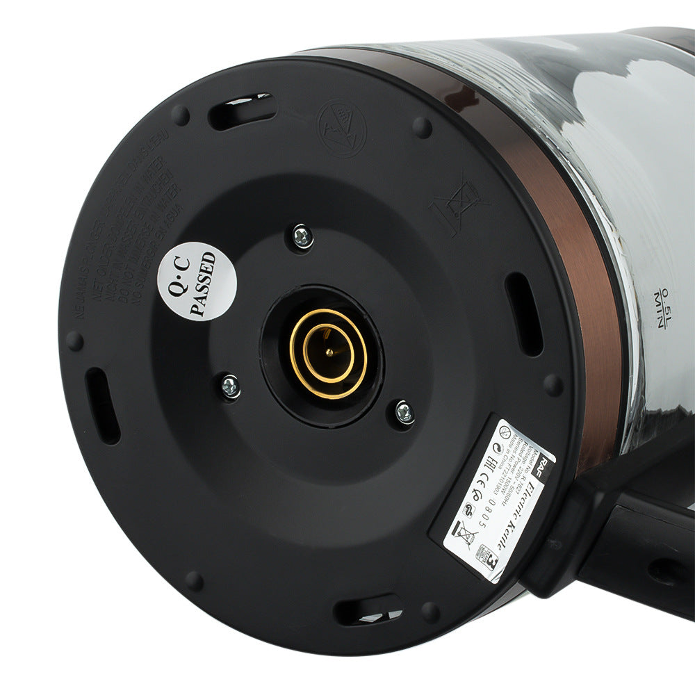 RAF European Standard Double-Layer Electric Kettle High Borosilicate Glass Blue Light Steam Teapot Health Multi-Functional