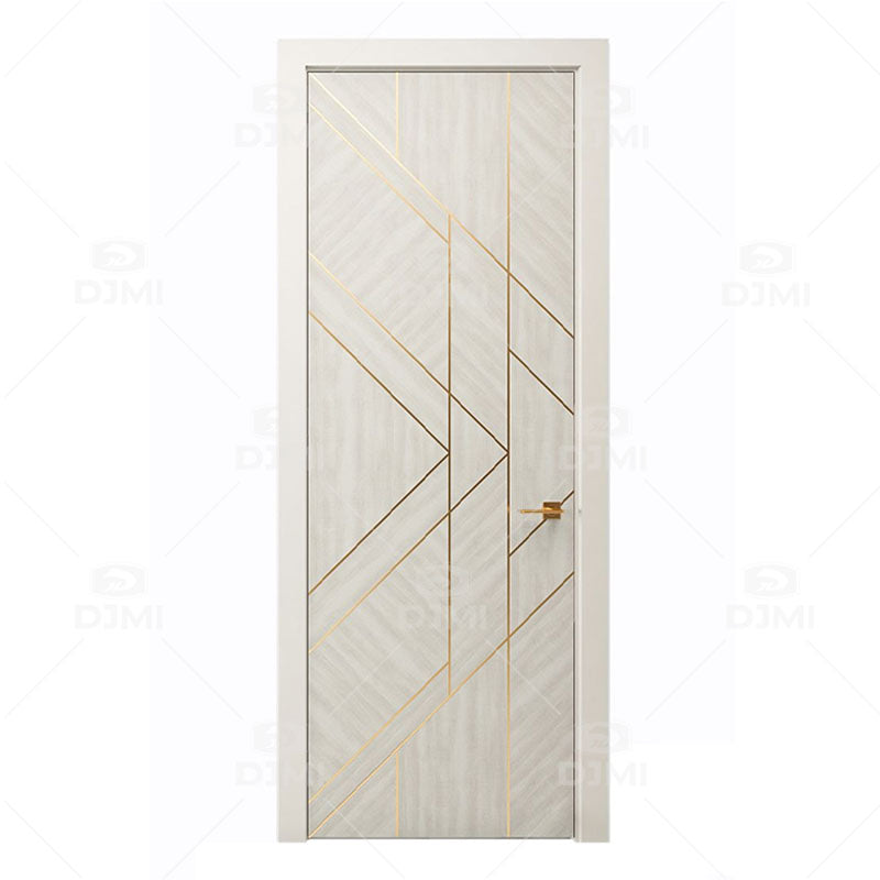 Manufacturer Custom High Quality Bedroom Solid Wood Door Design Modern Interior Room Doors Wooden