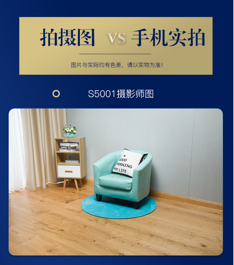 Door-to-Door Installation Old Three-Layer Large Board Pure Three-Layer Solid Wood Floor Oak Log3.0-4.0mm Underfloor Heating