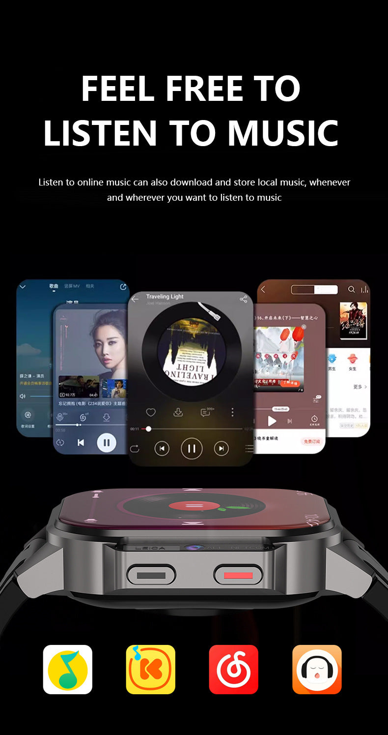 B22Smart Watch5G Plug-in Card Full Netcom Google Store APP Download Three-Proof Sports Camera Video Call