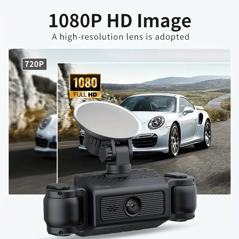 S7Sanlu New Model Dash Cam1080P Car Camera Four Lens HD Night Vision Recorder