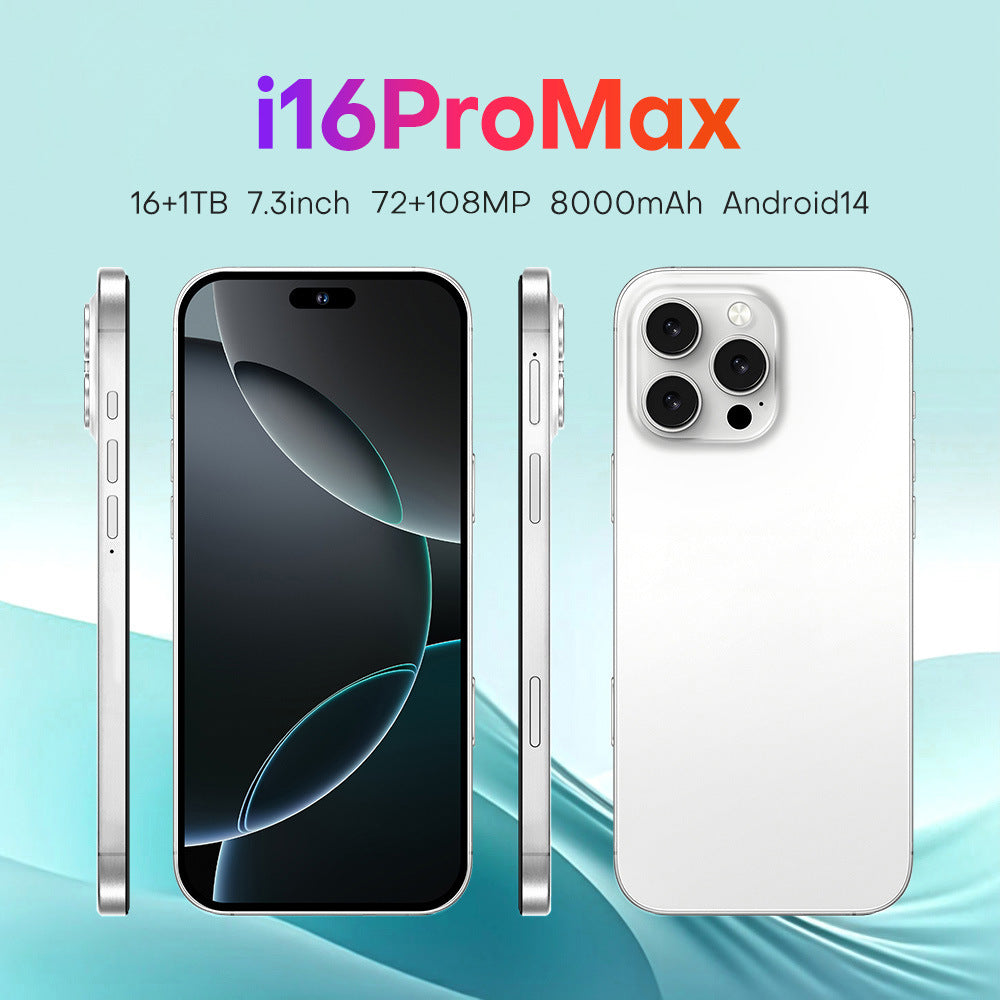 i16 ProMax Android Smartphone16+1T Shopee E-commerce(Popular)