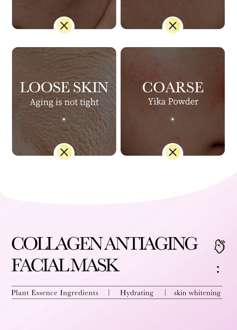 BIOAOUA Hyaluronic Acid Moisturizing Mask Moisturizing Brightening Hydrating Mask Skin Care Products Genuine Wholesale
