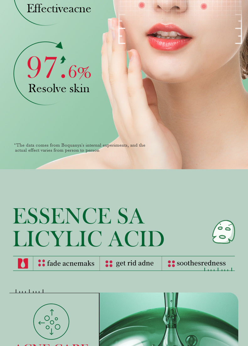 Salicylic Acid Series  BIOAOUA Pore Minimizing and Acne-Removing Mask   Factory Direct Sales