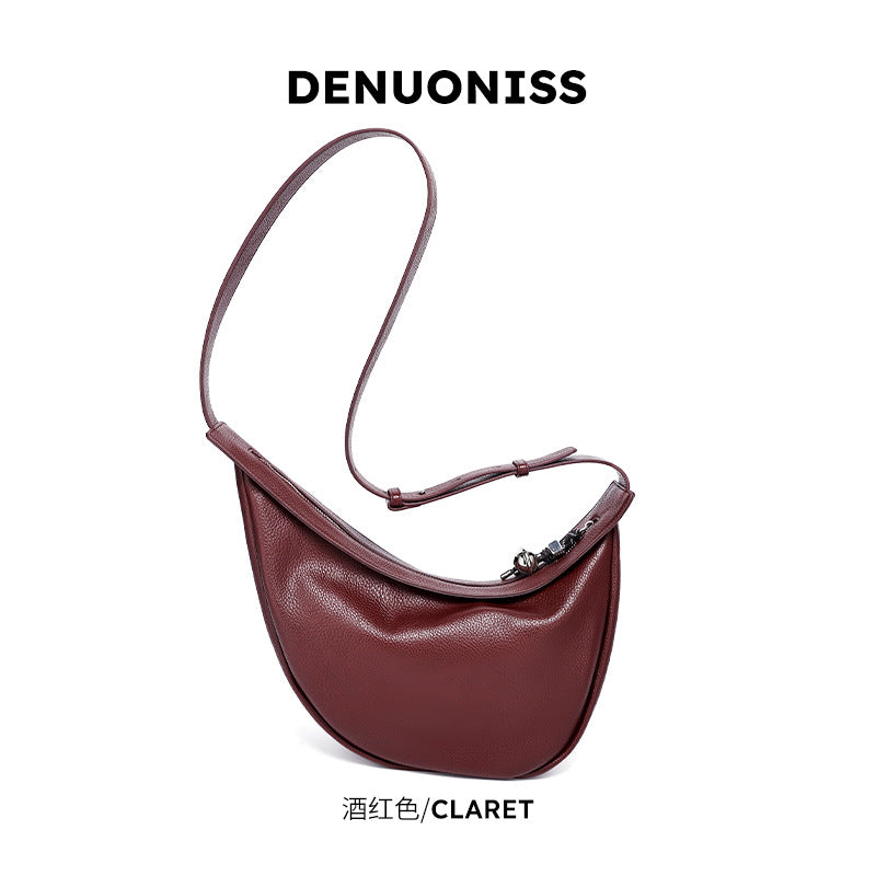 New Fashion Women's Dumpling Bag, Unique Design Casual Women's Chest Bag, Trendy Versatile Single Shoulder Crossbody Underarm Bag