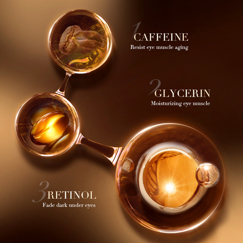 Retinol Caffeine Eye Cream SADOER Improve Dark Circles, Eye Wrinkles, and Eye Bags  Wholesale