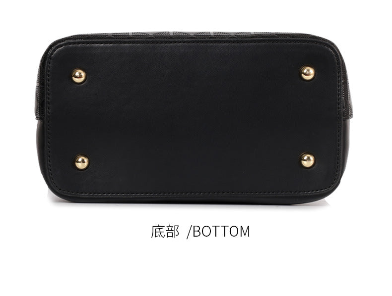 Fashion Quilted Handbag Simple Versatile Design Textured Fashion Single Shoulder Crossbody Women's Bag