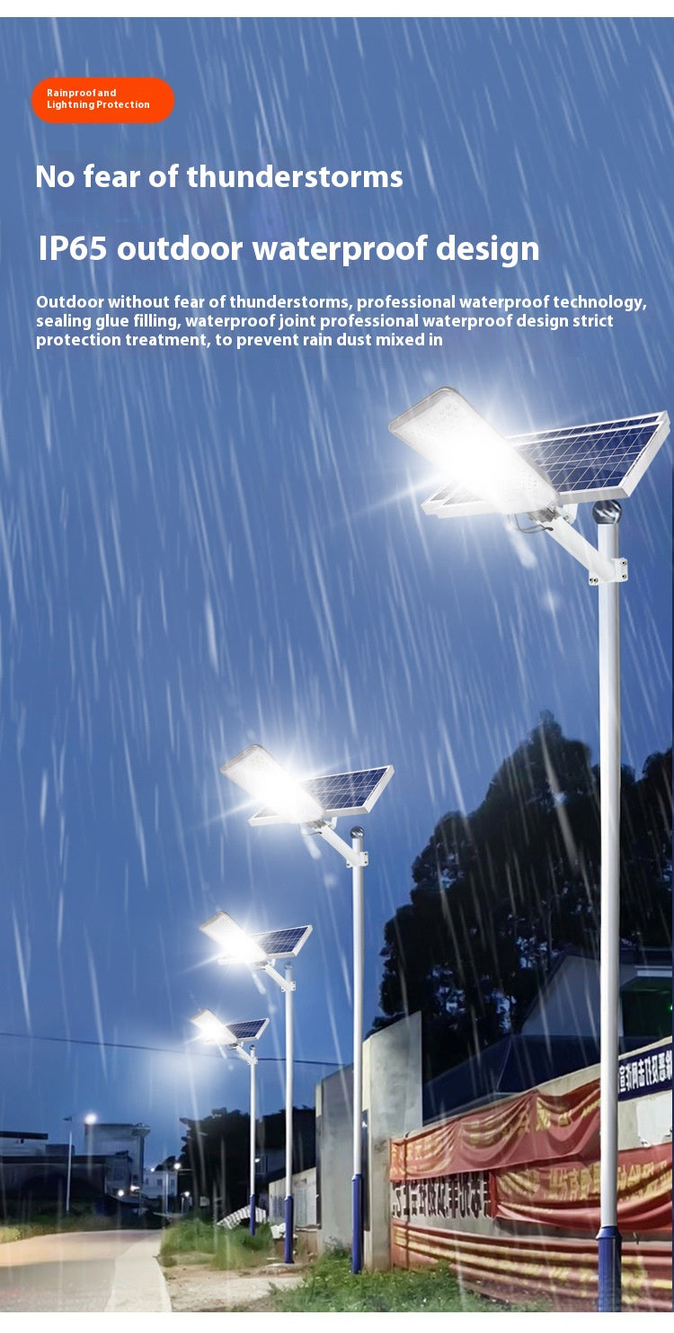 New 6m Countryside LED Solar Street Lights Waterproof Wall Lights for Garden Home Outdoor Explosion-Proof LED Lighting for Roads