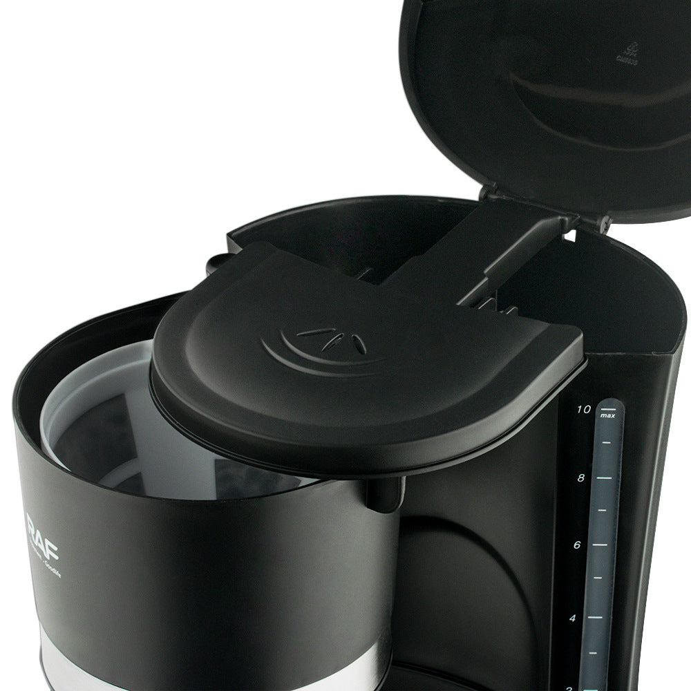 RAF Drip Coffee Maker Household Automatic Integrated Small Coffee Machine EU Plug Office Bedroom Moka Pot