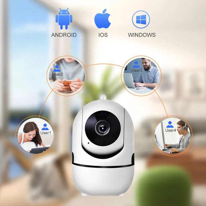 YCC365Minions Wireless Camera 1080P HD Indoor Surveillance Home Remote Smart Camera