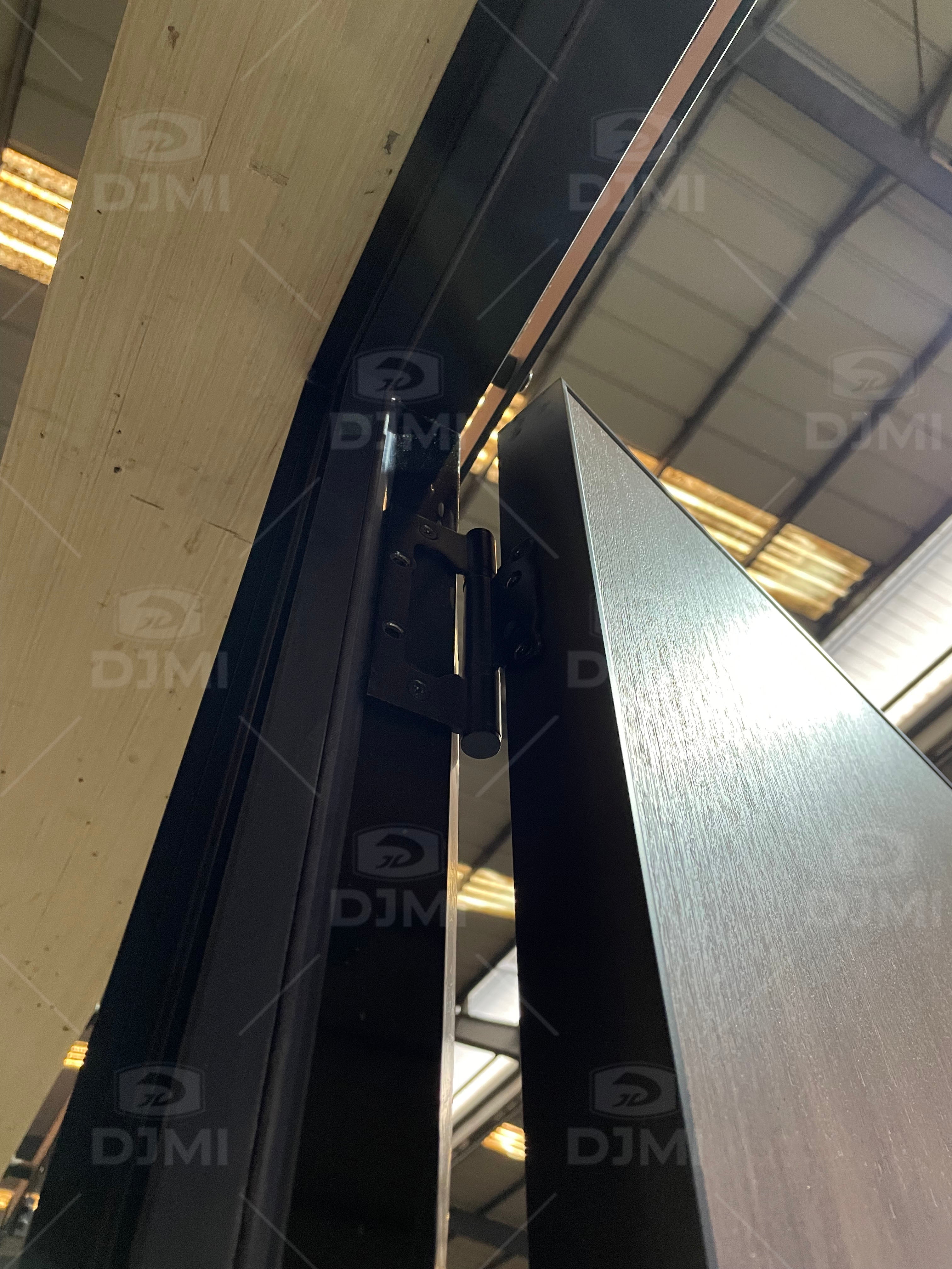 Foshan Wooden Door Manufacturer High Quality, Durable and Scratch Resistant Aluminum Frame Melamine Skin Door for Interior Room