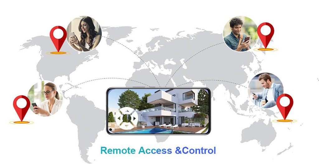 Binocular Bulb Surveillance Camera Zoom Lamp Head Surveillance Camera Full Color Night Vision Smart Lamp Head