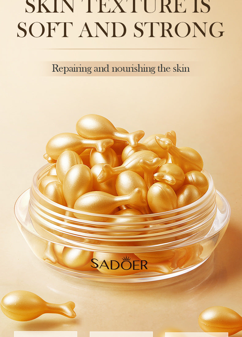 Capsule Essential Oil SADOER Snail Essence Milk Moisturizing and Rejuvenating Cream  Foreign Trade Wholesale