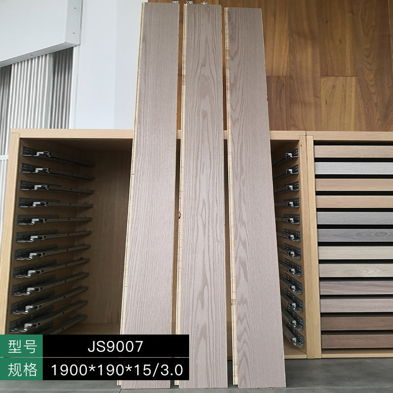 Door-to-Door Installation Old Three-Layer Large Board Pure Three-Layer Solid Wood Floor Oak Log3.0-4.0mm Underfloor Heating