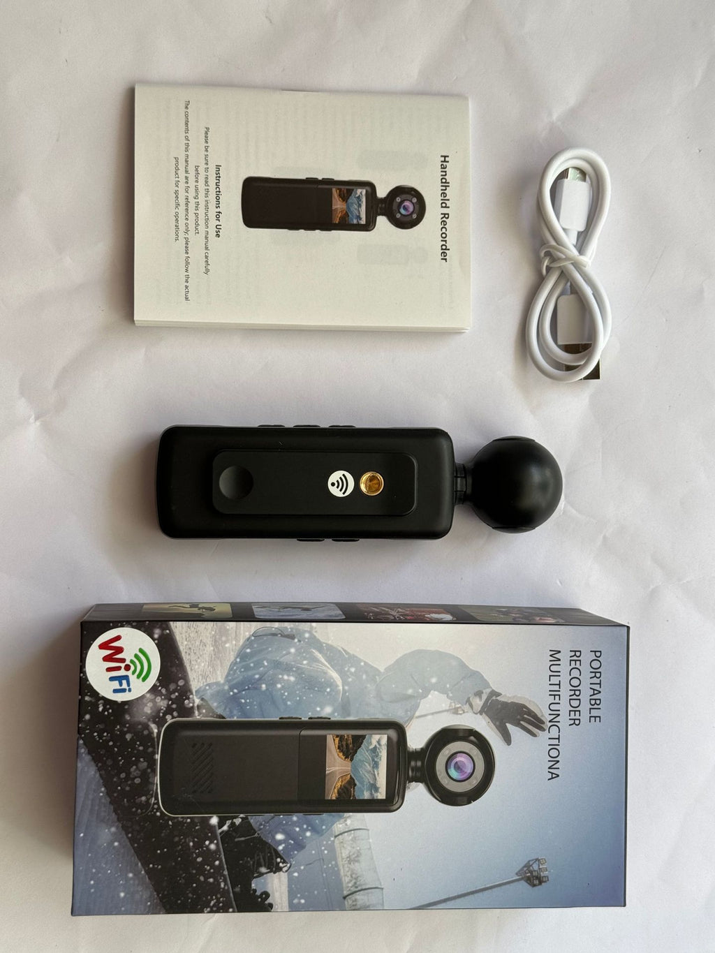 New high-definition handheld clip-on camera1080P Belt WIFI HD Law Enforcement Recorder Outdoor Sports Camera