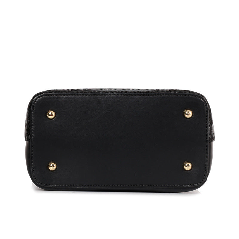 Fashion Quilted Handbag Simple Versatile Design Textured Fashion Single Shoulder Crossbody Women's Bag