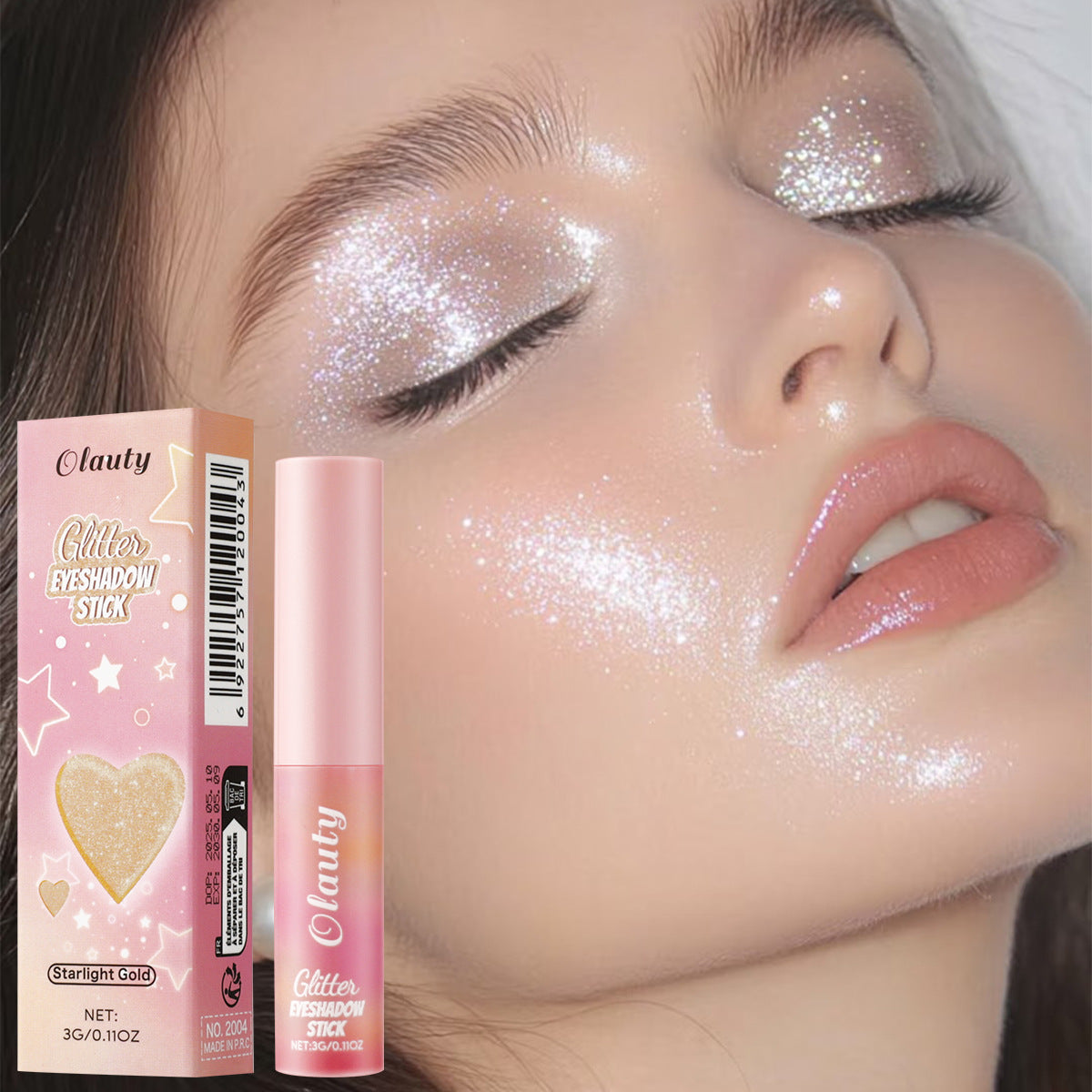 tk Jelly Highlight Eyeshadow Stick3g Contour Highlight Stick Pearlescent Shimmer6Color Packaging Beauty Makeup