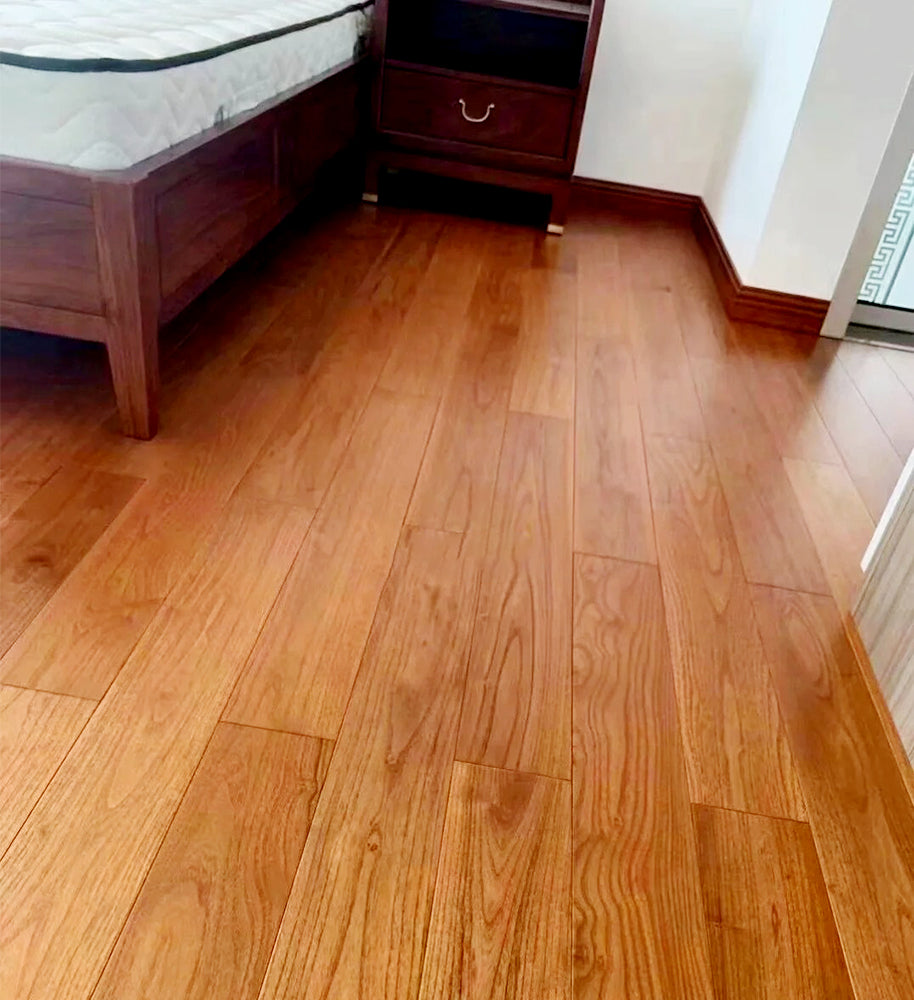High Quality Solid Black Locust Wood Flooring Customizable Grade for Luxury Interiors Exterior Decor for Warehouses Parks Sale