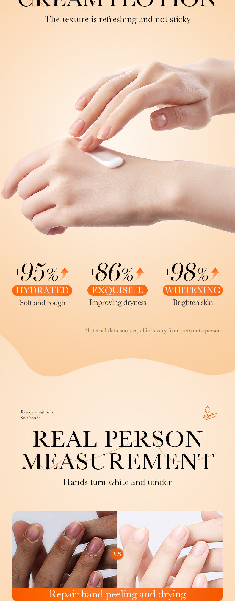 Whitening Hand Cream100gSADOER Hydrating and Moisturizing Anti-Cracking Autumn and Winter Hand Cream  Wholesale