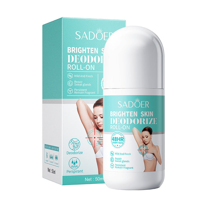 Antiperspirant50ml SADOER Fragrant Refreshing Non-Sticky Roll-On Deodorant Cross-Border Wholesale