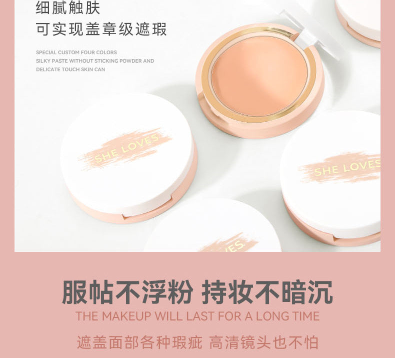 New Product SHELOVES Concealer Matte Highlighter Face Brightening Natural Shadow Tear Trough Concealer