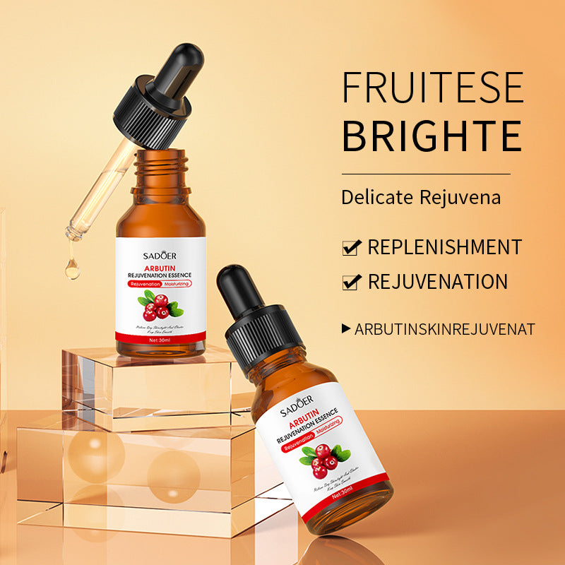 Essence Serum SADOER Hyaluronic Acid Arbutin Moisturizing and Hydrating30ml  Foreign Trade Live Wholesale