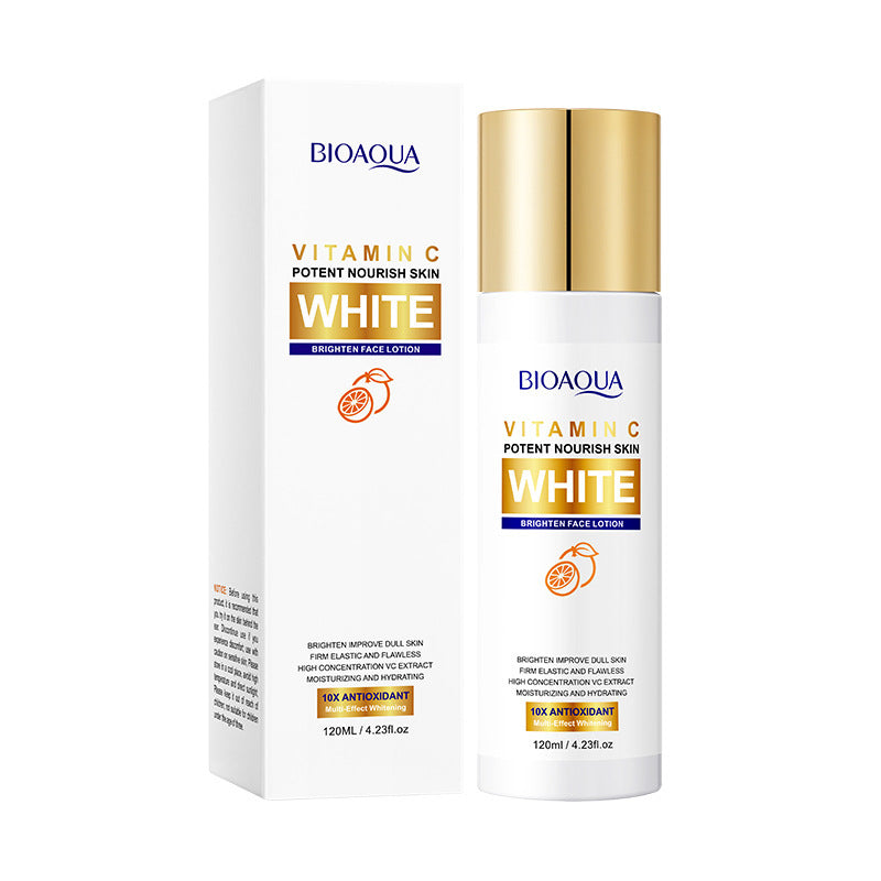 All English Vitamins C Whitening Skin Care Set BIOAOUA Cleansing and Moisturizing Five-Piece Set  Wholesale