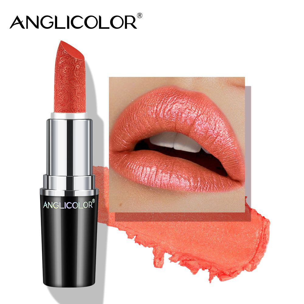 Specially designed for makeup, non-smudging, non-stick cup lipstick, pearlescent moisturizing lipstick, pearlescent nourishing moisturizing color-changing lip balm