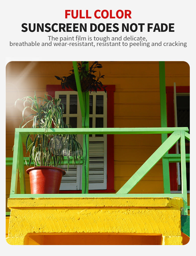 baolisi Colorful Rust Conversion Paint Southeast Asia Water-Based Metal Door and Window Rust Remover