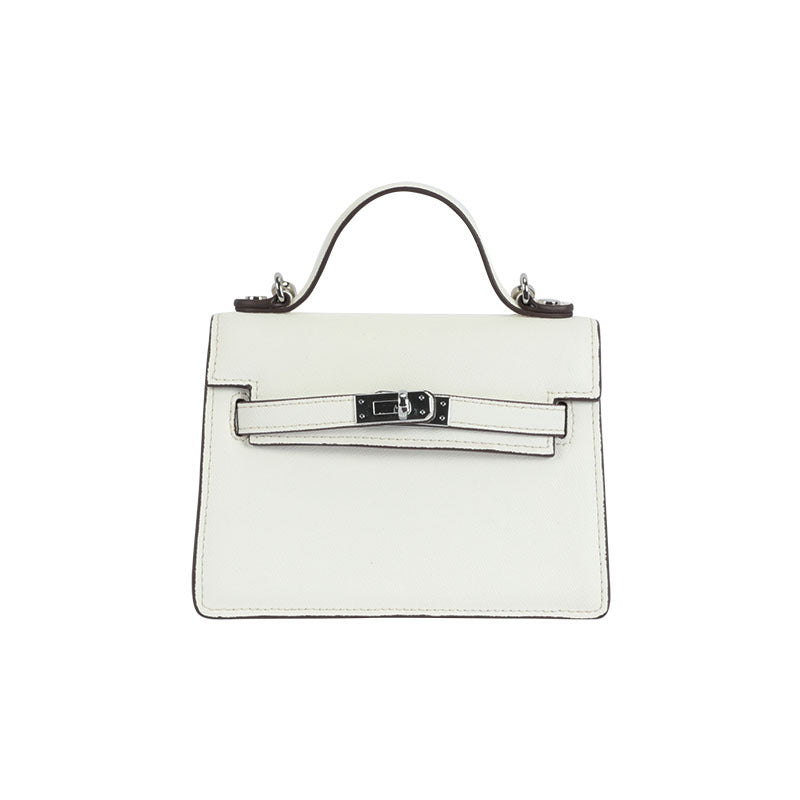 Palm Print Versatile Kelly Bag2024New versatile cute compact MINI Single Shoulder Crossbody Small Square Bag for Women