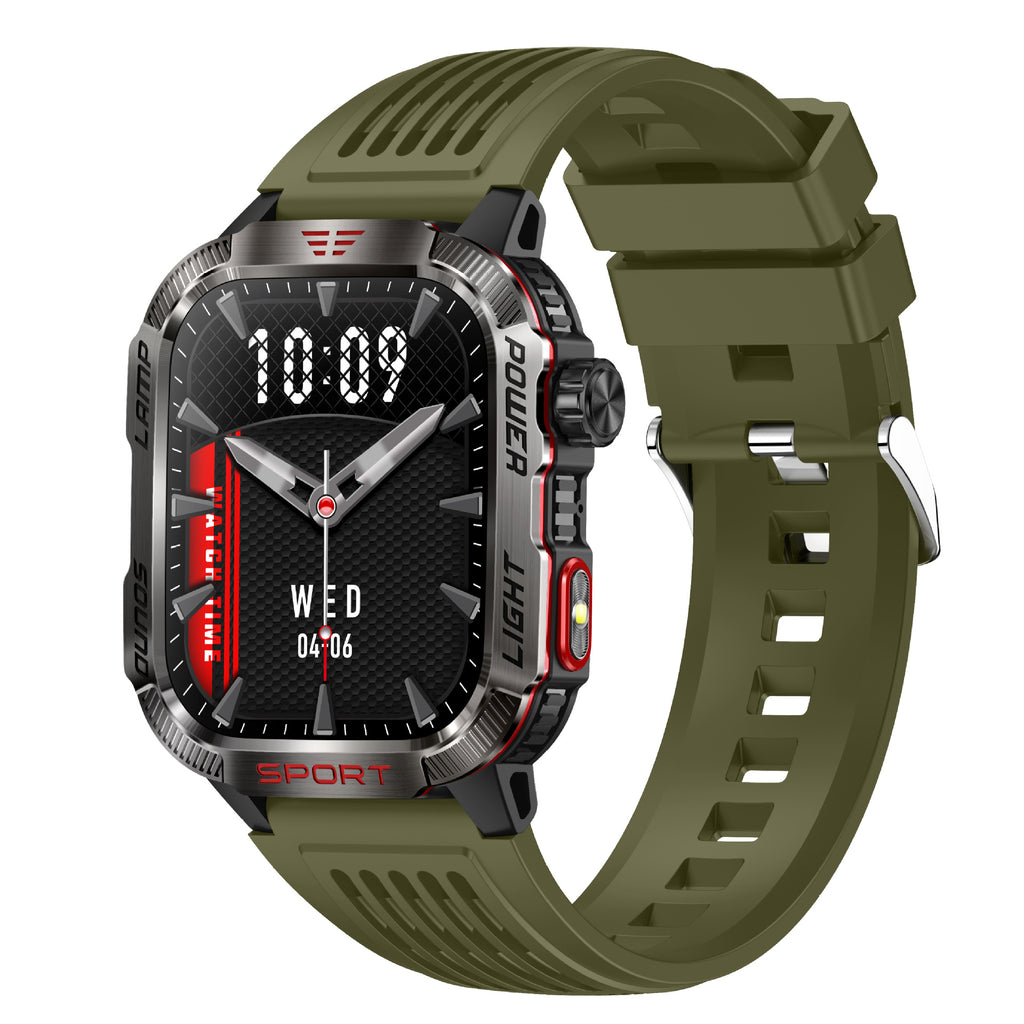 HT29Smart Watch Bluetooth Call True Heart Rate Step Sleep Monitoring IP68Deep Waterproof Sports Tri-Proof