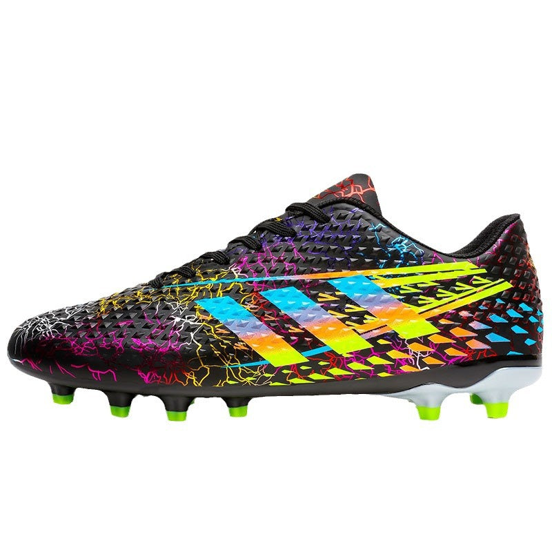 New professional football shoes for men and women AG Spike TF Broken Nail Youth Student Grassland Competition Training Shoes