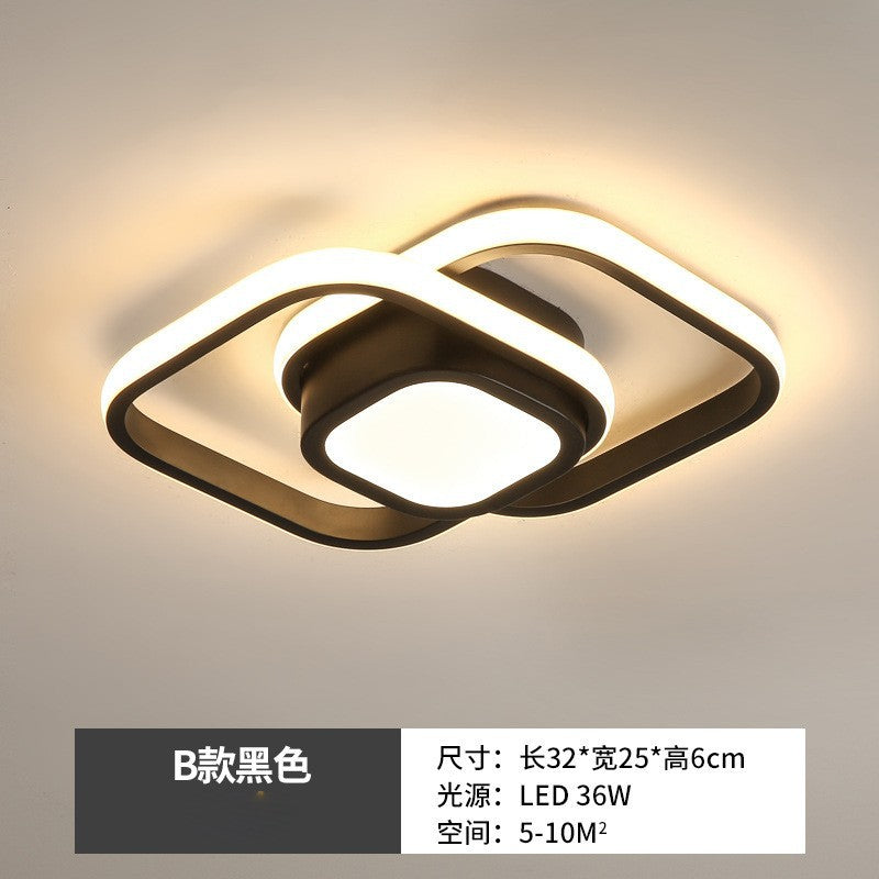 Aisle Light Entryway Hallway Light Iron Art Stair Light Cloakroom led Ceiling lamp balcony lamp Zhongshan lighting fixtures