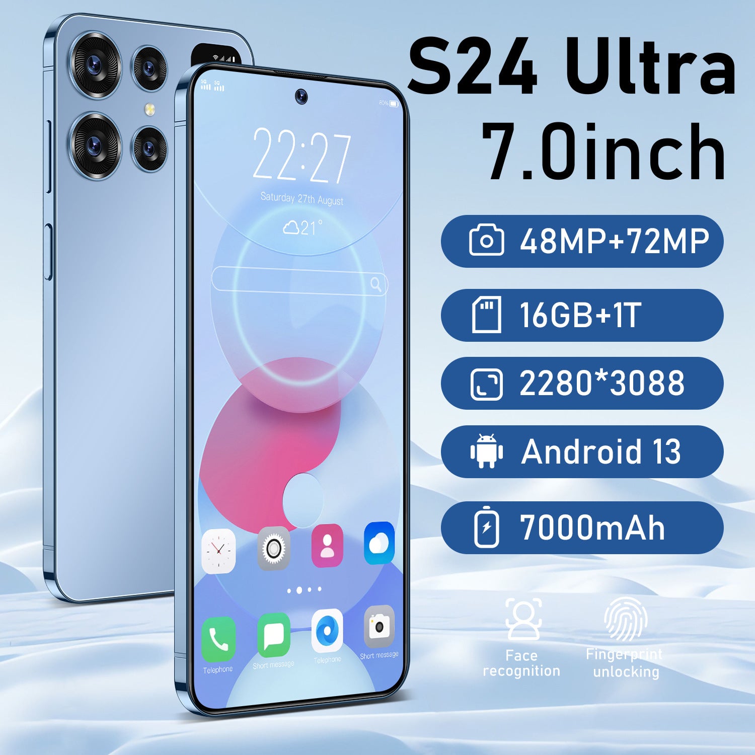 S24ultra Products in stock new16+1TG Android Smartphone All-in-One Source Available