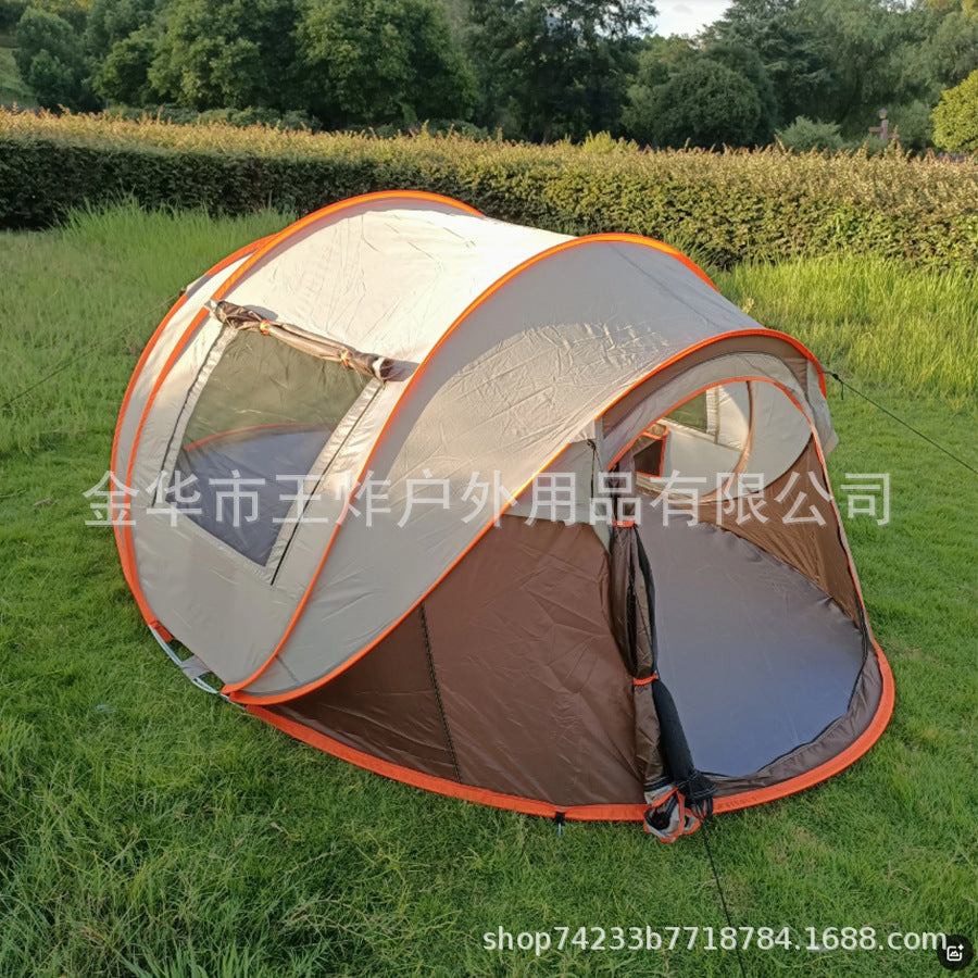 Hot-Selling Hand-Throw Quick-Open Tent Outdoor Tent Camping Windproof Rainproof Sunproof Tent