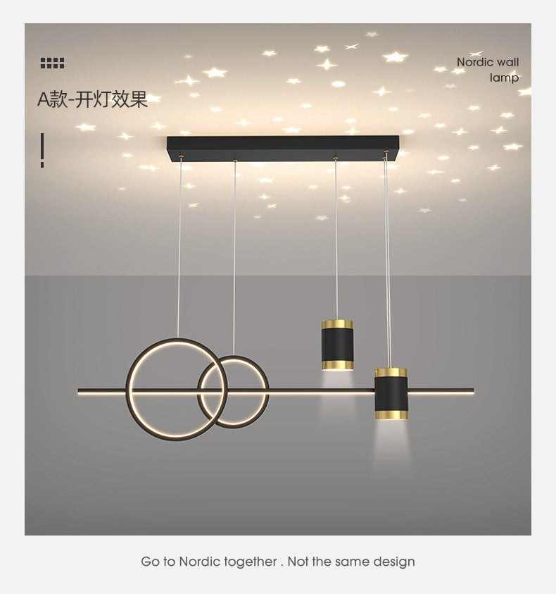 Restaurant Pendant Light Luxury Lighting Modern Minimalist Dining Room Table Bar Nordic Minimalist Pendant Creative Designer