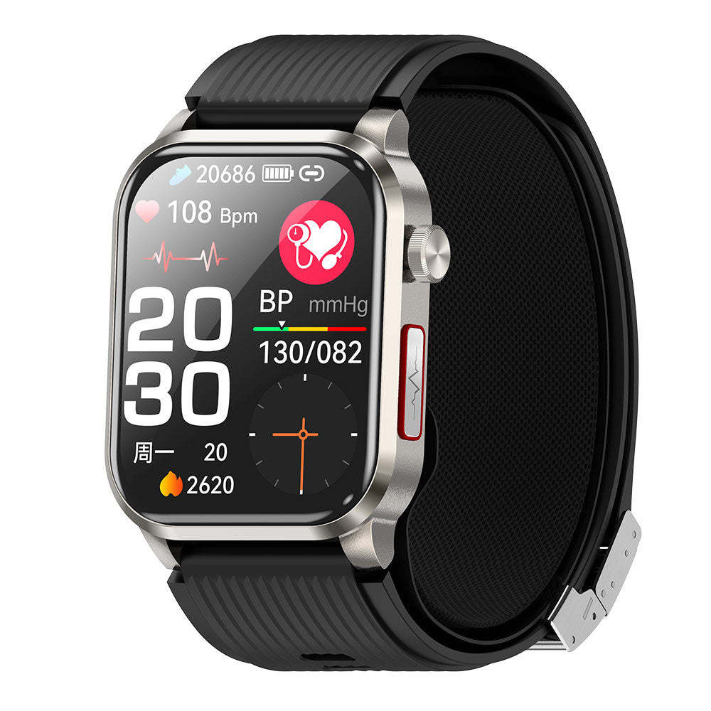 P300pro Air Pump Type Blood Pressure Smart Health Watch ECG Blood Sugar Monitoring Air Pump Blood Pressure Smart Watch