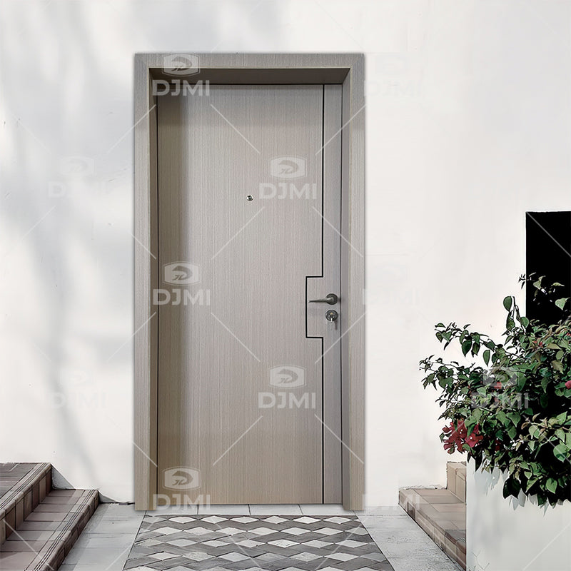 Wholesale Flush Laminated Fire  Wood Doors Wooden Fire Door Fire Rated Wooden Door for Hotel