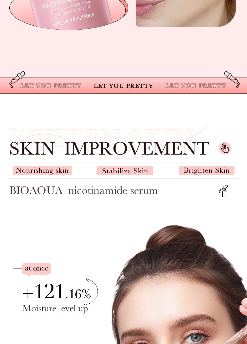 BIOAOUA Essence Series Hydrating and Nourishing Vitamins C Essence   Factory Direct Sales
