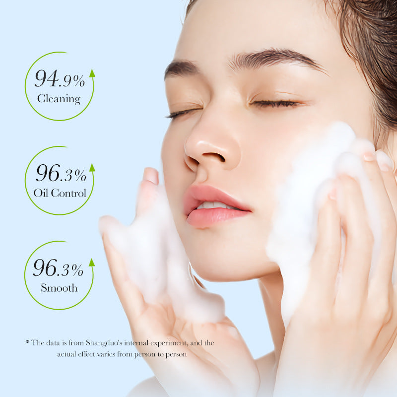 Facial Cleanser150g SADOER Green Tea Cleansing Peach Moisturizing Cleanser  Wholesale