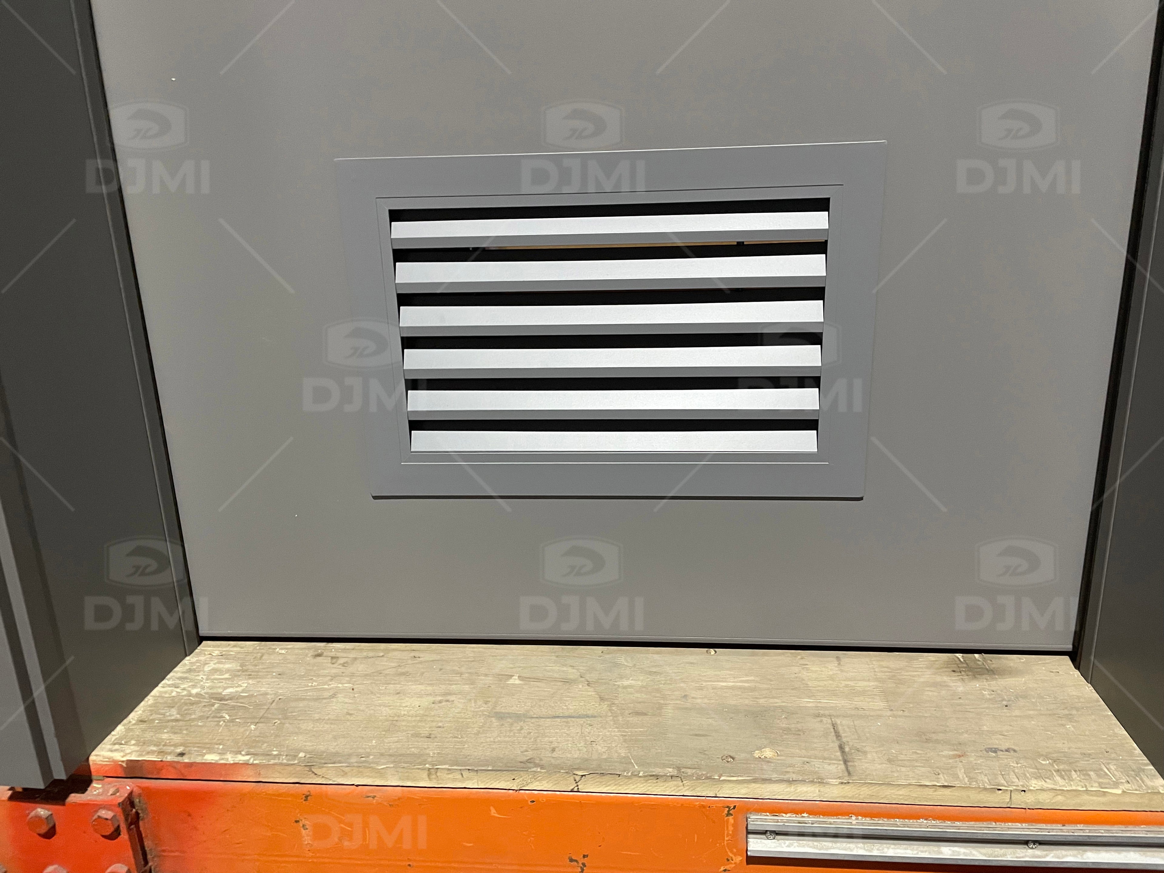 Puerta De Madera Con Marco De Aluminio, HPL/superficie De Melamina Y Persianas, De Los Principales Fabricantes De China