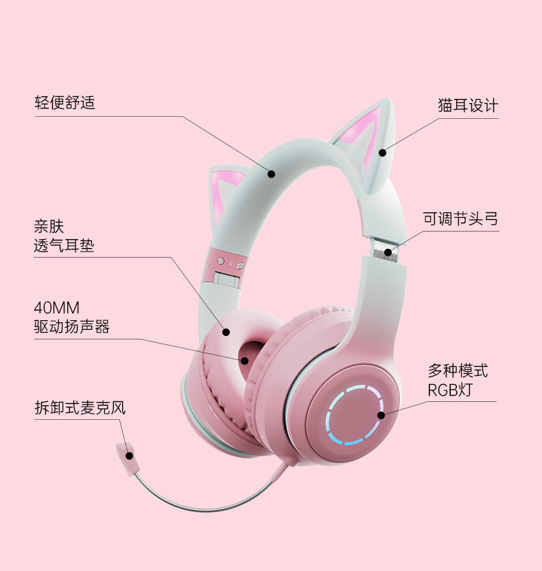 Hot-selling Bluetooth Wireless High-Quality Over-Ear Headphones with Long Battery Life