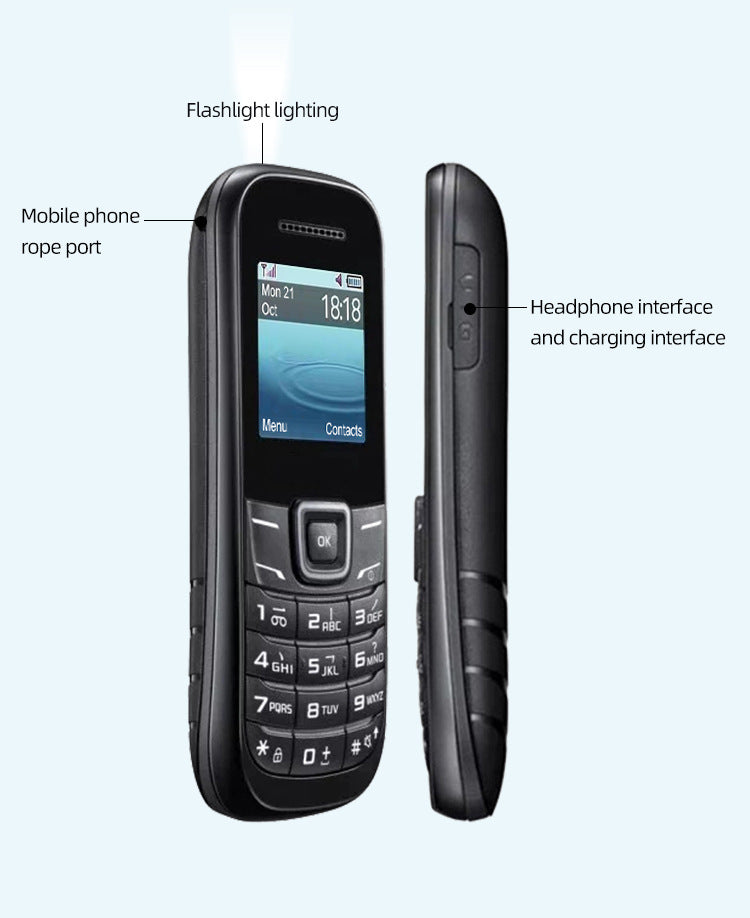 1205Elderly Phone Student-Specific Ultra-Long Standby Loud Mobile Straight Button Small Phone Wholesale