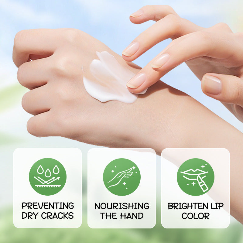 Avocado Hand Cream Lip Balm Set SADOER Nourishing Autumn and Winter Hand Cream Lip Balm Cross-Border Wholesale
