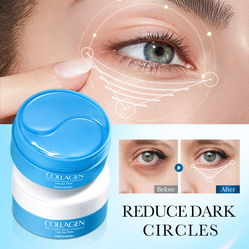 Collagen Anti-Wrinkle Eye Mask FAYANKOU Moisturizing Noblewoman Eye Mask Eye Mask Patches  Wholesale